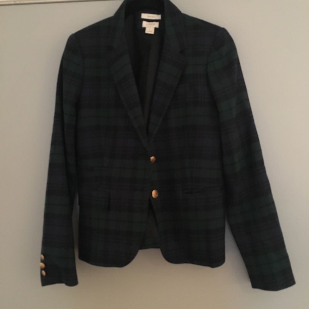 J. Crew wool schoolboy blazer